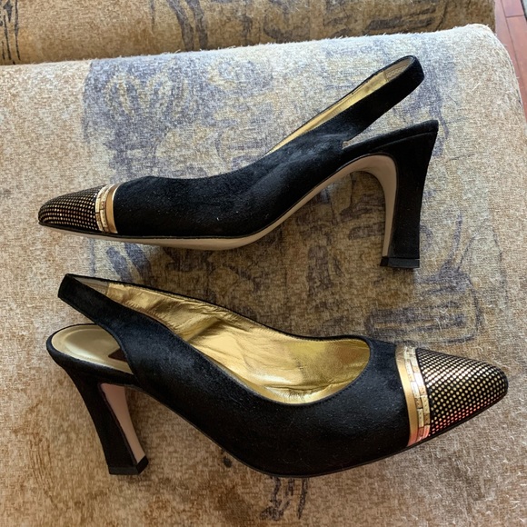 ORO made in Italy woman’s sling back shoes size 38 - Picture 5 of 14